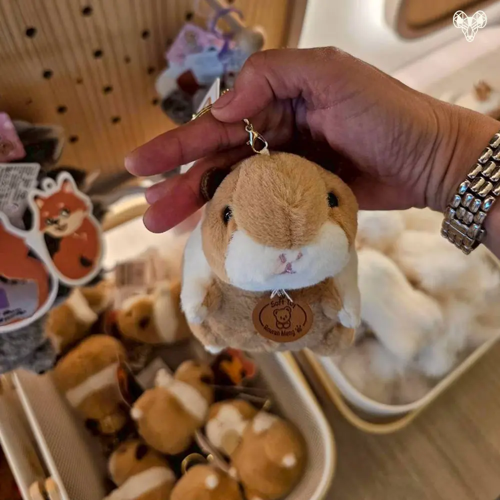 野森動物學校-森林禮品屋裡的土撥鼠吊飾