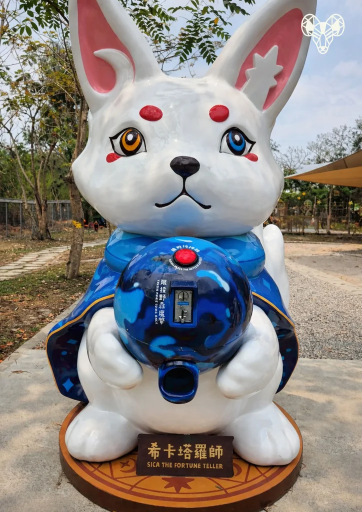 野森動物學校-狐狸谷門口的塔羅狐狸